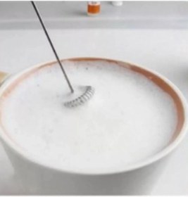 Resim Pilli Süt Ve Kahve Köpürtücü Çırpıcı Royaleks-486 Asorti 