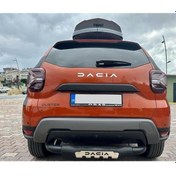 Resim Dacia Duster Arka Tampon Koruma Siyah Pak26 