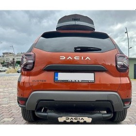 Resim Dacia Duster Arka Tampon Koruma Siyah Pak26 
