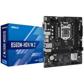 Resim ASROCK B560m-hdv/m.2 Ddr4 Hdmı-dvı Pcıe 3.0 1200p V2 Matx 