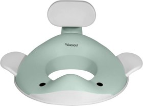 Resim Balina Tasarımlı Çocuk Klozet Adaptörü Kaymaz, Ergonomik, Zararsız Malzeme - Yeşil 