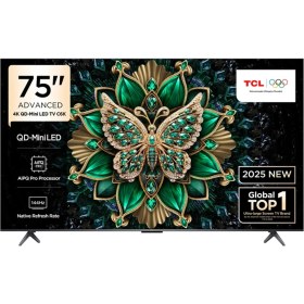 Resim 75C6K 75" 190 Ekran 4K UHD QD-Mini LED 144 Hz Google TV 