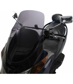 Resim GP Kompozit Suzuki Burgman 400 1999-2006 Uyumlu Ön Cam Şeffaf 66 cm 