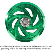 Resim Tongdashop Mozuki Yeşil Motor Radyatör Fan Kapağı - Pulsar Ns200 Akt Nkd İçin - Dayanıklı 