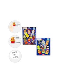 Resim 2 Set - 20 Parça Tox Vahşi ve Çiftik Hayvanlar Parmak Kukla T781 