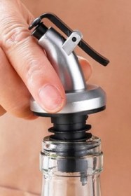 Resim Snippy 3'lü Yağdanlık Tıpası Şişe Ucu Servis Aparatı Damlatmaz Gümüş Şişe Başlığı 