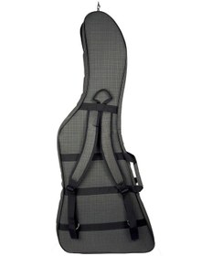 Resim Fortex 450 Serisi Explorer Profesyonel Elektro Gitar Çantası Gri 