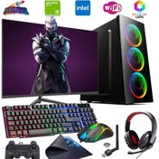 Resim COLLECT INTEL I5 3N 16GB 1TB SSD 4GB GT740 24" Monitörlü Oyun Bilgisayarı (Gaming SET) 