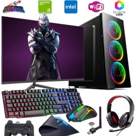 Resim COLLECT INTEL I5 3N 16GB 1TB SSD 4GB GT740 24" Monitörlü Oyun Bilgisayarı (Gaming SET) 
