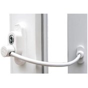 Resim 5 Adet Penkid Çelik Halatlı Pvc Pencere Çocuk Emniyet Kilidi Beyaz 