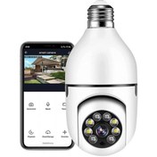 Resim WiFi 360 Panoramik Ampul Kamera Gece Görüş Ses Akıllı Hareket Algılayıcı WiFi 360 Panoramik Ampul Kamera Gece Görüş Ses Akıllı Hareket Algılayıcı