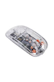 Resim Dexim Wireless 2.4ghz & Bluetooth Kablosuz Şarj Edilebilir Şeffaf Sessiz Mouse - Dma025 