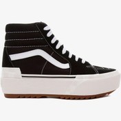 Resim Vans Sk8 Hi Stacked Unisex Sneaker Siyah 