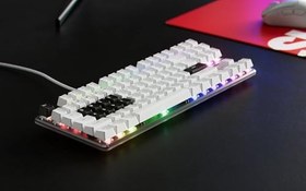 Resim Pulsar PCMK 2 HE TKL Mekanik Oyun Klavyesi, Hızlı Tetikleme, Ayarlanabilir Çalıştırma Manyetik Anahtarı, 8k Yoklama, Ultra Düşük Gecikme, RGB Aydınlatma, Çalışırken Değiştirilebilir, Çift Çekim PBT 