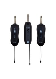 Resim Magicvoice Mv-19592 Uhf Gitar Tip Kablosuz Mikrofon Üçlü Set 