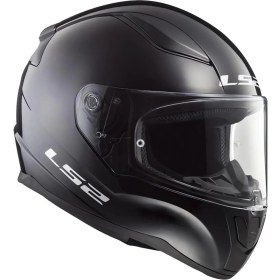 Resim Ls2 Rapid 2 Siyah Motosiklet Kask ( Xxl ) Beden 