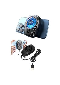 Resim Mey İthalat Telefon Soğutucu Fan Güçlü Motor Radyatör Cep Telefon Soğutma 