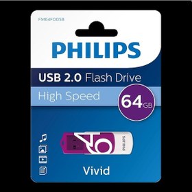 Resim Phılıps 64gb Usb 2.0 25/10mb/s Fm64fd05b/00 
