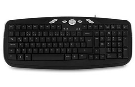 Resim Everest Kb-831U Siyah Usb Q Multimedia Klavye 