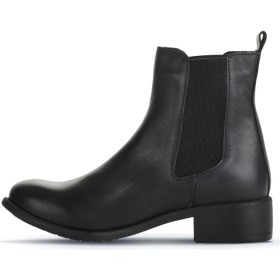 Resim Bueno Shoes Siyah Deri Kadın Topuklu Bot 01WZ7404 01WZ7404 
