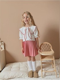 Resim My Kids Wear Şık Kız Çocuk Alt Üst Takım Pembe 