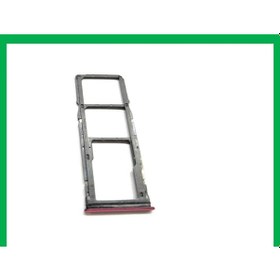 Resim General Mobile Uyumlu GM22 Sim Kart Hafıza Tepsisi Sim Kızağı KIRMIZI 
