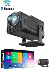 Resim HY320 Full HD Wi-Fi Android Taşınabilir LED Mini Projeksiyon 
