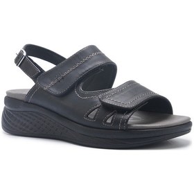 Resim 105486.z5fx Siyah Kadın Comfort Sandalet 000000000102005544 Siyah 