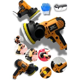 Resim Spech Power 6 Kademe Devir Ayarlı Polisaj Makinesi Polisaj Pasta Cila Zımpara Makinesi 
