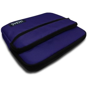 Resim Jacbag Mor Kız Çocuk Ve Kadın Üç Cepli Tablet Telefon Defter Çantası Tablet Kılıfı 
