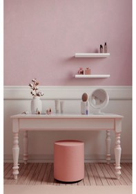 Resim Yankı-BYEG 2li 30 cm Mat Beyaz Mdf Duvar Rafı Gizli Bağlantı Kitaplık 