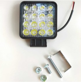 Resim Arcars Offroad Sis Lambası 16 Led Beyaz Renk Tepe Lambası - Çalışma Lambası 