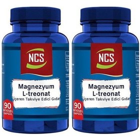 Resim Ncs Magnezyum Magnesium L-Threonate Vejeteryan 2 90 Bitkisel Kap. 