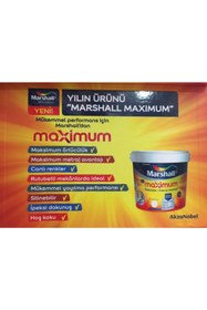 Resim Marshall Maximum Silikonlu Ipek Mat Boya 2,5 Lt Tütsü 