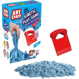 Resim 03686 Blue Kinetic Play Sand with Accessories 500 gr 
