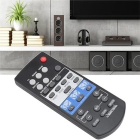 Resim Yctze Soundbar Uzaktan Kumanda, ZG80760 Uzaktan Kumanda Ev Ses Hoparlör Sistemi YSP‑1400 YSP‑1400BL Soundbar Için Evrensel Hoparlör Uzaktan Kumandasının Değiştirilmesi 