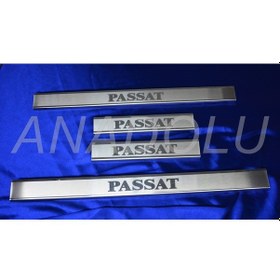 Resim Volkswagen Passat Krom Kapı Eşiği 4 Parça 2014 Üzer 