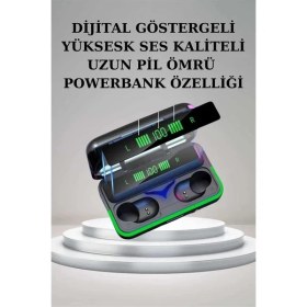 Resim Mossem Kadınlara Özel Bileklik Hediyeli Akıllı Saat ve Dijital Göstergeli Anc Özellikli Bluetooth Kulaklık 