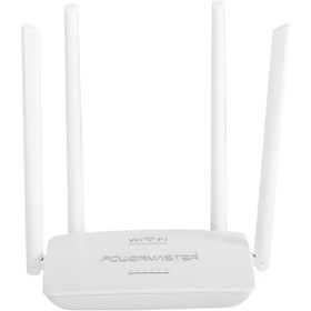 Resim Teknowelt Powermaster Pw-Wr08 300 Mbps Access Point+Repeater 4 Antenli Kabl 