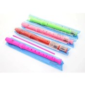 Resim Dekofon Renkli Plastik Flüt ALK2135 