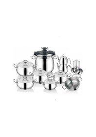 Resim Inter Çelik Gülistan Model Pratik Kapak 21 Parça Çeyiz Seti 