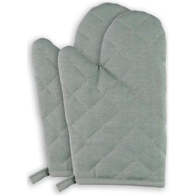 Resim Yanmaz Ve Isıya Dayanıklı Fırın Eldiveni 2 Eldiven Turkuaz 