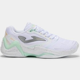 Resim Joma Set Kadın Beyaz Toprak Kort Tenis Ayakkabısı Tsels2502c Beyaz 