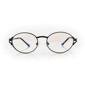 Resim Zevahir Unisex Vintage Siyah Çerçeve Mavi Işık Filtreli Ekran Gözlüğü 