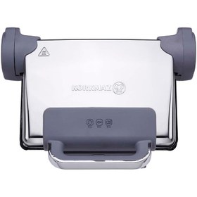 Resim KORKMAZ Tostema Midi Inox-Gri Tost Makinesi A814 