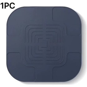 Resim Lumaworld Koyu Mavi Silikon Isıya Dayanıklı Paspas: Cam Fritöz, Ninja Crispi Fn101gy Uyumlu, Kaymaz 