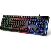 Resim CARBOON CK-8000 RGB LED IŞIKLI GAMİNG KABLOLU OYUNCU KLAVYESİ 