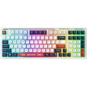 Resim Everest Kb-98 Sessiz Rainbow Q Türkçe Klavye Membrane Oyuncu Klavyesi Gaming Klavye 