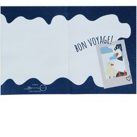 Resim “Bon Voyage” Tebrik Kartı 
