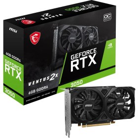 Resim Pucutun Msı VGA Geforce Rtx 3050 Ventus 2x E 6g Oc RTX3050 6gb Gddr6 96B DX12 Pcıe 4.0 X8 (1xdp 2xhdmı) 